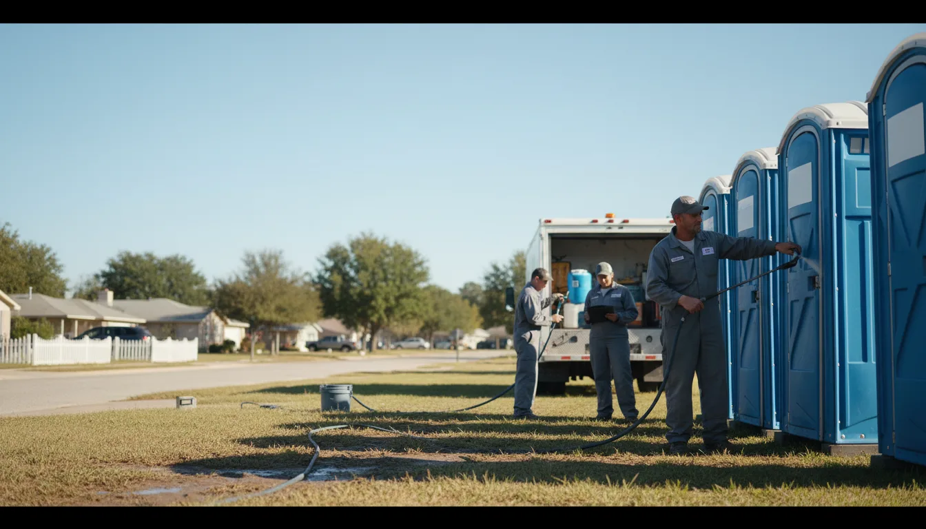 Long-Term Portable Toilet Rental in Neosho Rapids, KS near me